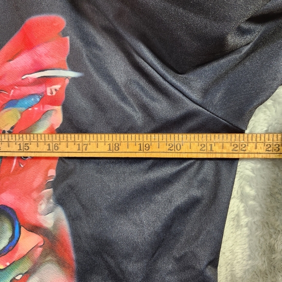 3d colorful hooded cat kitty sweatshirt sz large? Theatrical crazycat lady lover - Picture 9 of 11